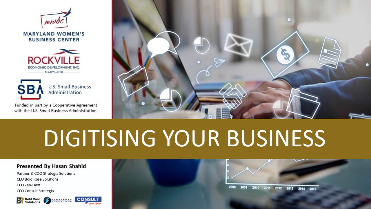 Digitising Your Business Webinar - Bold Rose Solutions
